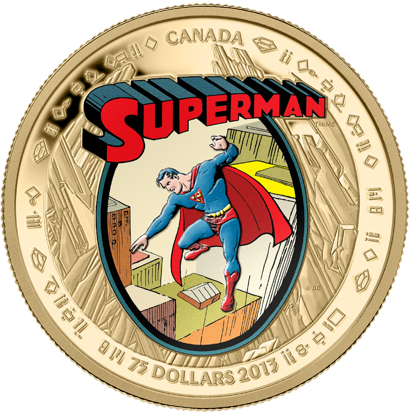 Illustration for article titled Canada releases official Superman currency for his 75th anniversary